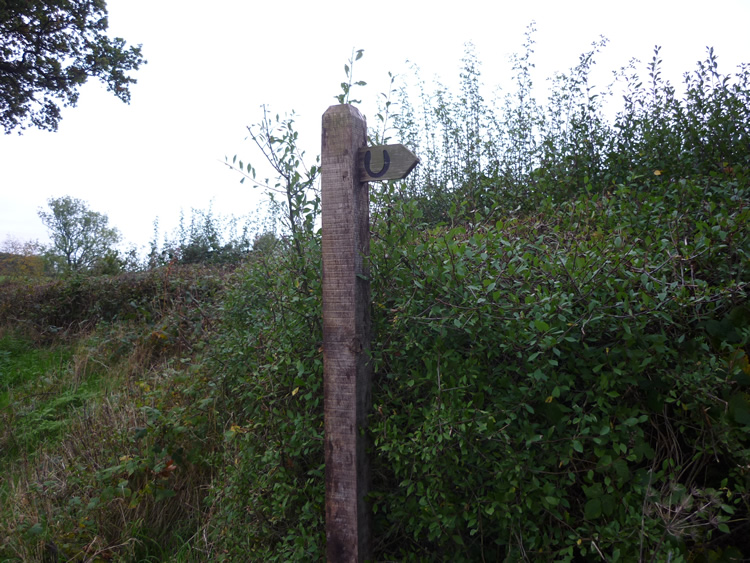 Photograph: October 2010: Sign repaired