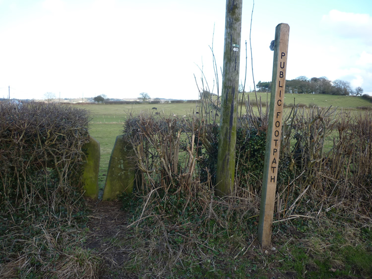 Photograph: 2010: Ivy scraped off, sign visible