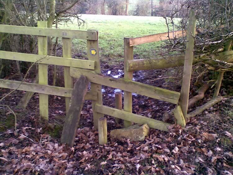 Photograph: 2009: Through step fallen off