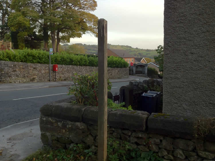 Photograph: Broken fingerpost