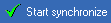 Start synchronize button